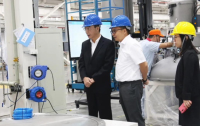 聚勢(shì)同創(chuàng)——中環(huán)股份沈浩平董事長考察晶盛機(jī)電，共謀機(jī)電設(shè)備發(fā)展新篇章